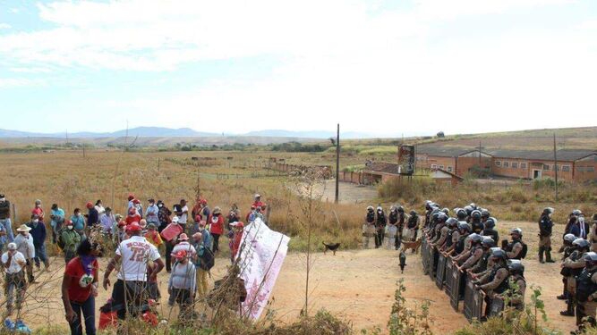 Solidaridad con las familias del Campamento Quilombo Campo Grande