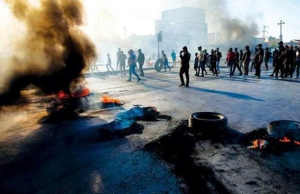 Irak.  Protestas contra el resultado de las elecciones se expanden en varias gobernaciones
