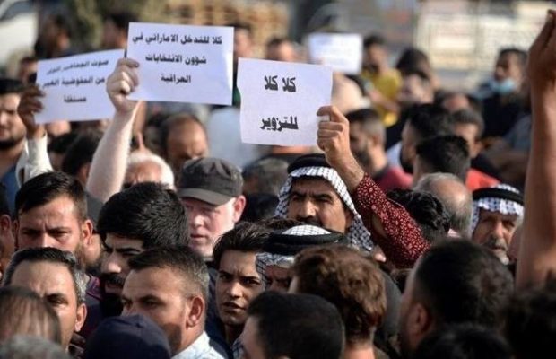 Irak. Manifestantes iraquíes exigen repetir elecciones