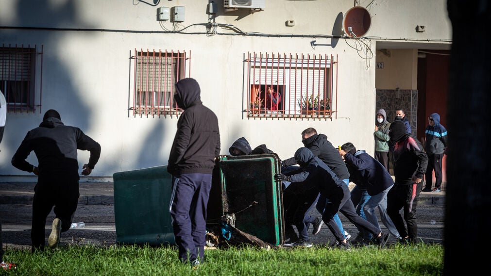 Imágenes de la novena jornada de huelga del metal en Cádiz