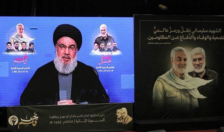 Líbano. Sayyed Nasrallah conmemora el martirio de Suleimani y al-Muhandis