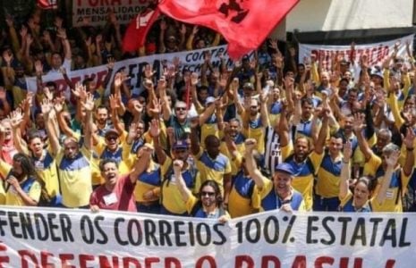 Brasil. Huelga General indefinida de los trabajadores del Correo