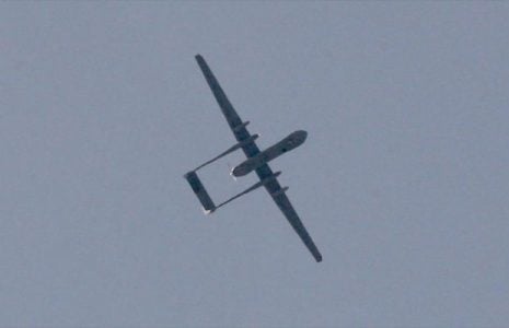 Palestina. Combatientes palestinos derriban un dron espía israelí en Gaza