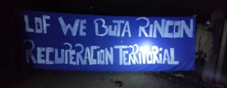 Nación Mapuche. Lof We Buta Rincón. Nuevo proceso de restitución territorial