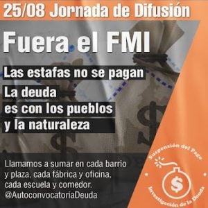 Argentina. ¡Fuera el FMI! Las estafas no se pagan