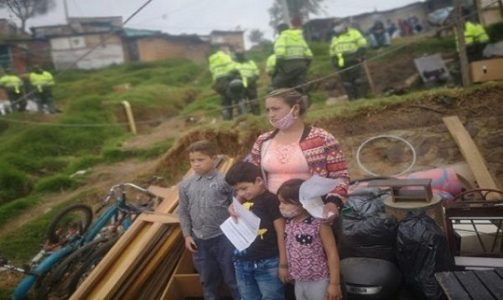 Colombia. Denuncian desalojos en Bogotá en medio de la Covid-19