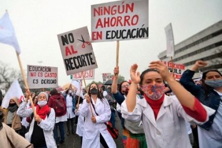 Uruguay. Trabajadorxs rechazan recortes al presupuesto y la LUC